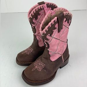 Roper Toddler Baby Girl Size 5 Boots Pink Camo Western Cowboy 09-017-1902-2000